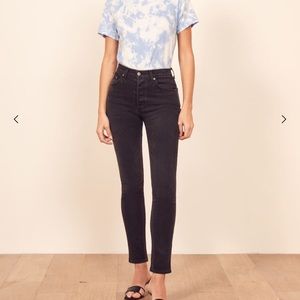 Reformation Serena High Rise Skinny Argentine 27